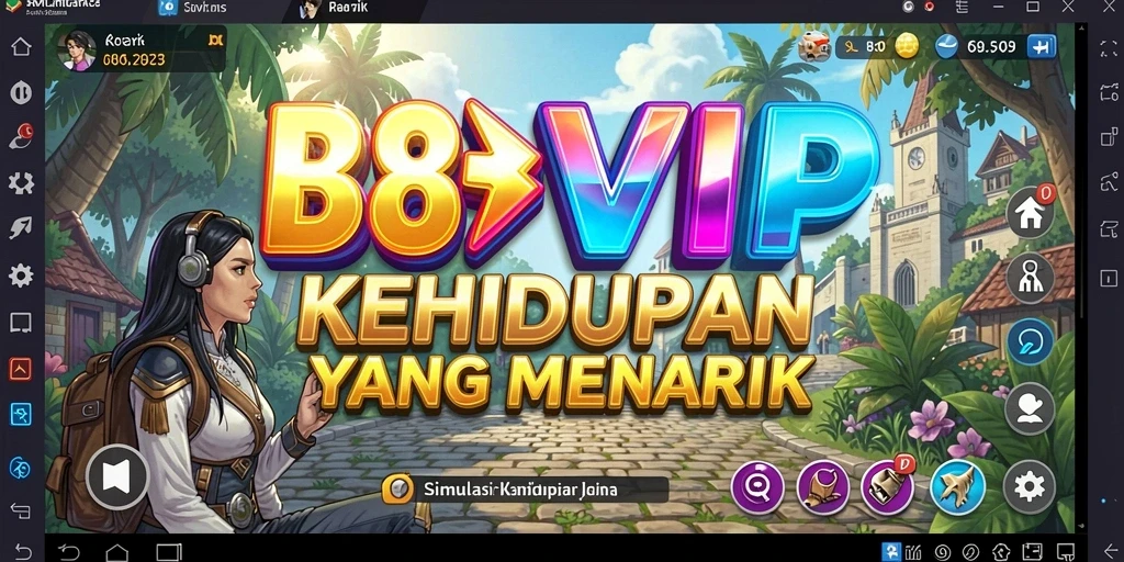 Tampilan gameplay B8VIP yang memukau dan interaktif.