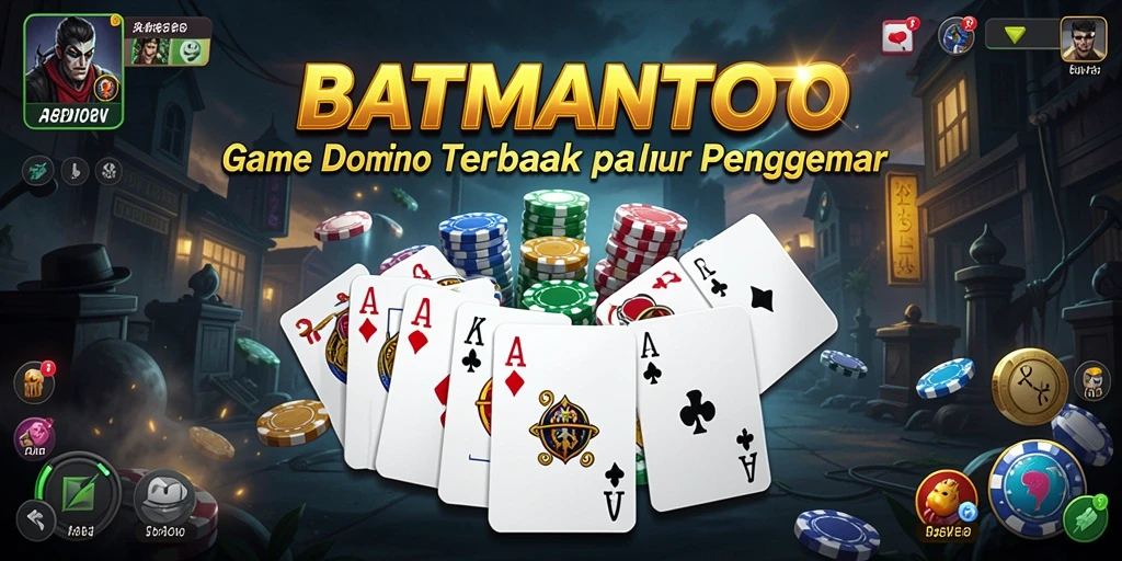 Screenshot gameplay BATMANTOTO menampilkan suasana kompetitif permainan Domino.