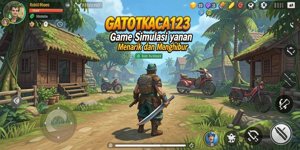 Tampilan gameplay GATOTKACA123 yang menarik dan menakjubkan.