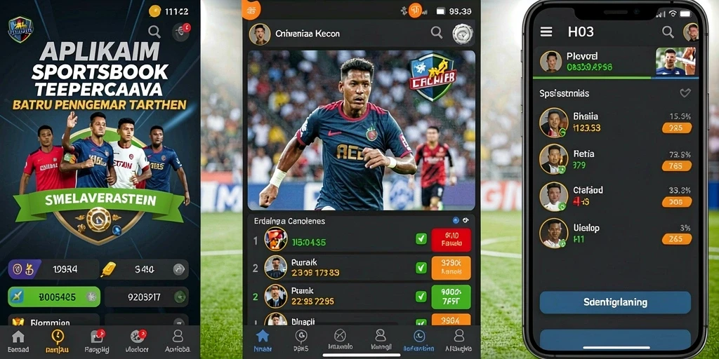 Tampilan menarik dari gameplay taruhan olahraga di H03.