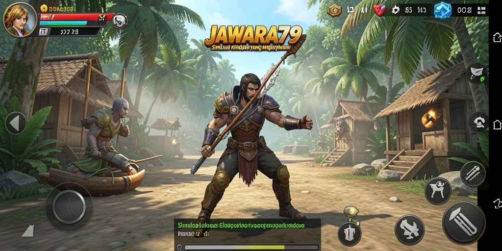 Tampilan gameplay JAWARA79 yang menawan dan interaktif.