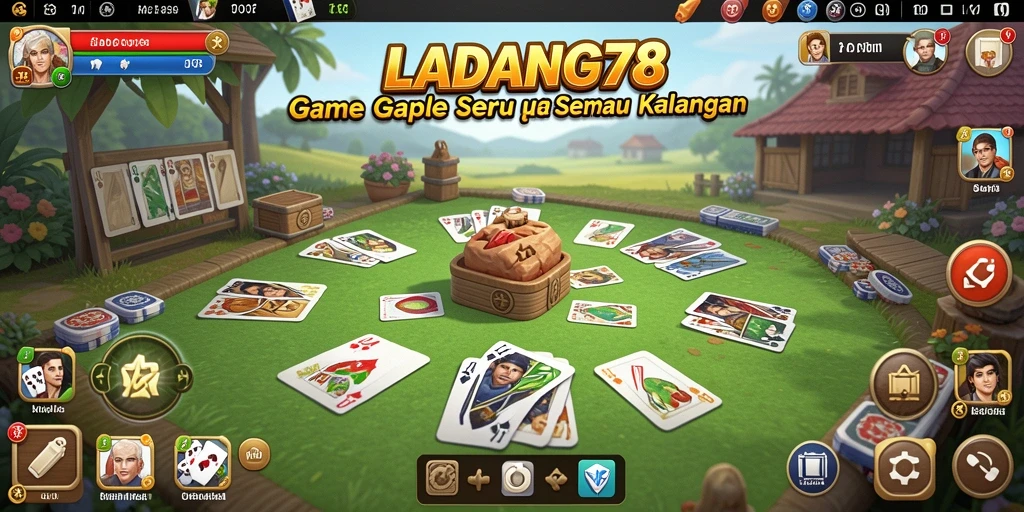 Screenshot tampilan gameplay seru di LADANG78.