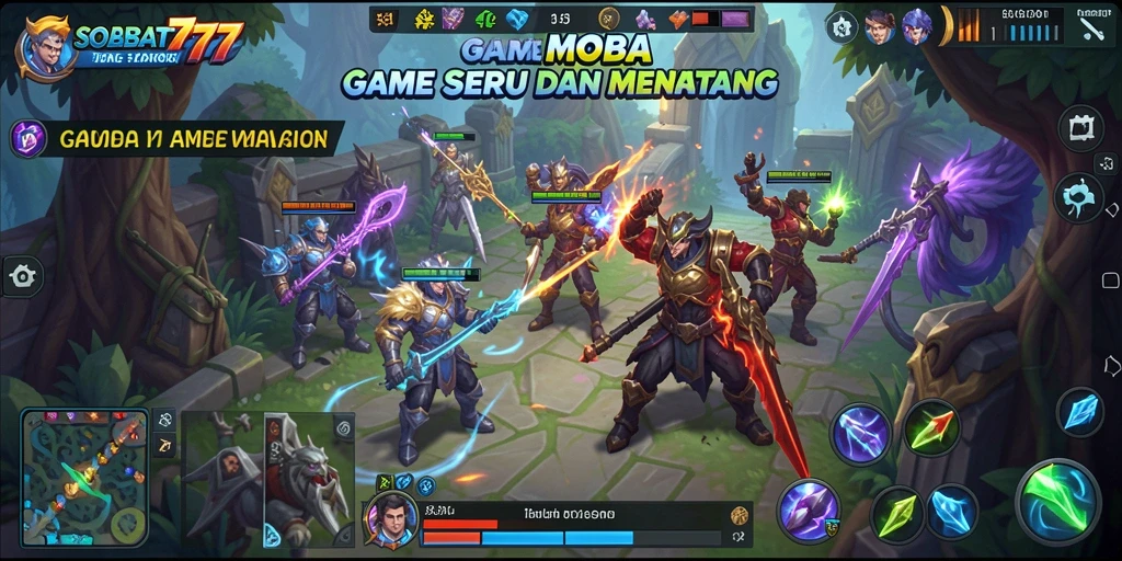 Tampilan gameplay intens di SOBAT777 yang penuh aksi.